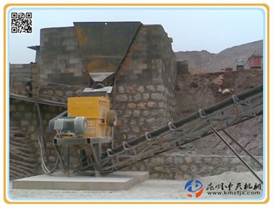 云南昆明大板橋PCF80型制砂機(jī)試生產(chǎn)現(xiàn)場(chǎng)