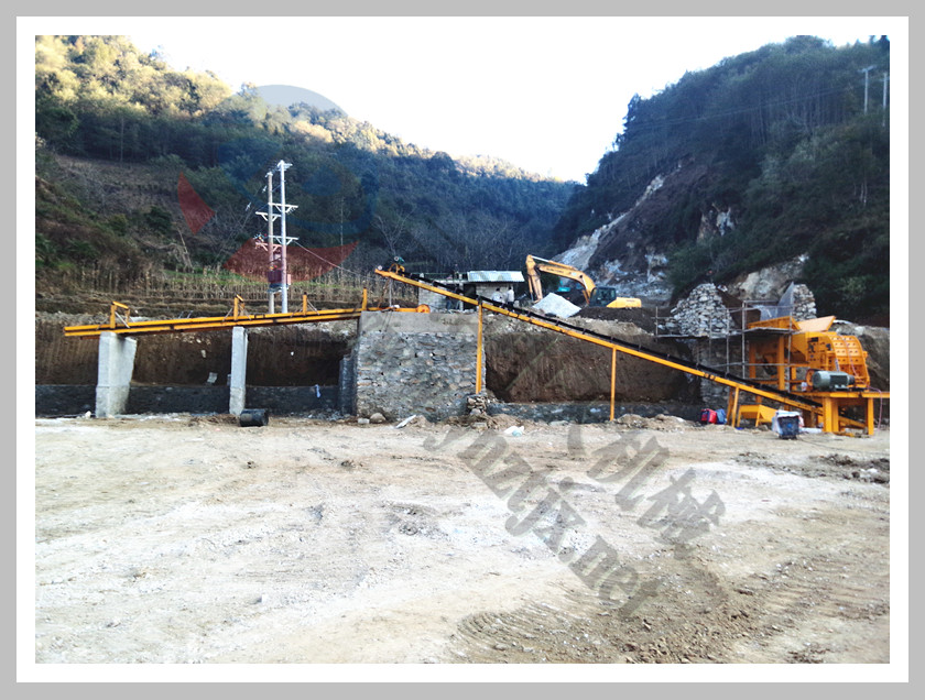 保山陳總?cè)债a(chǎn)1200噸二合一現(xiàn)場(chǎng)